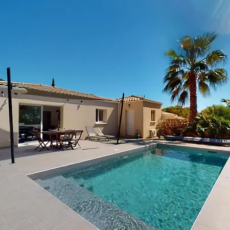 Cap D'agde Maison Sur Le Golf Avec Piscine Chauffee.