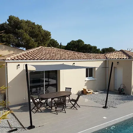 Cap D'agde Maison Sur Le Golf Avec Piscine Chauffee. Ferienhaus *